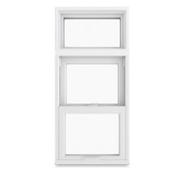 Double Hung Picture Mullion Fiberglass Replacement Window