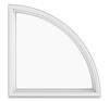Right Quarter Round Top Replacement Window